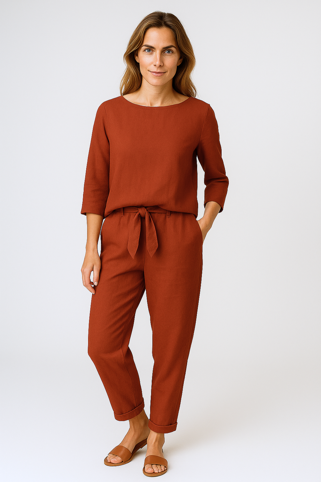 Lisbeth™ | Tidløs To-Delte Elegance til Forår & Sommer