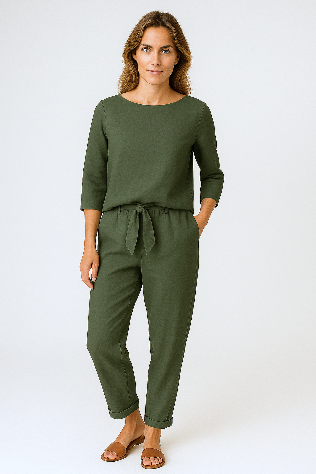 Lisbeth™ | Tidløs To-Delte Elegance til Forår & Sommer