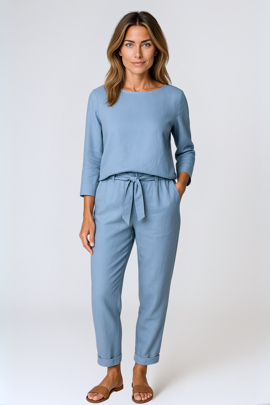 Lisbeth™ | Tidløs To-Delte Elegance til Forår & Sommer