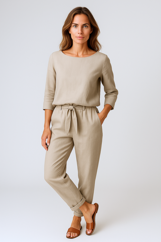 Lisbeth™ | Tidløs To-Delte Elegance til Forår & Sommer