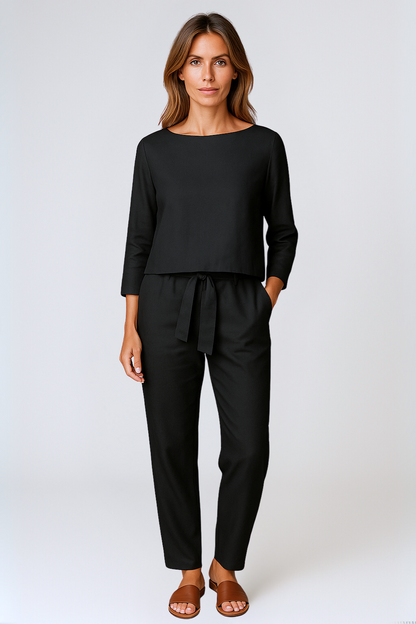 Lisbeth™ | Tidløs To-Delte Elegance til Forår & Sommer